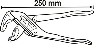 Vigor V1426N Univerzální kleště 250mm