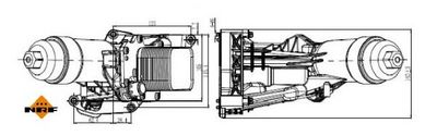 Housing, oil filter 31877