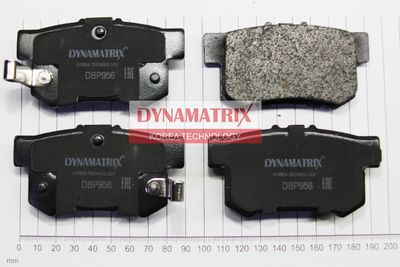 DYNAMATRIX DBP956 Тормозные колодки и сигнализаторы  для ACURA  (Акура Легенд)
