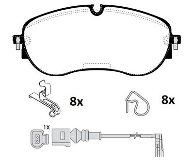 SET PLACUTE FRANA FRANA DISC