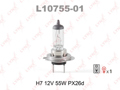 LYNXauto L10755-01 Лампа ближнего света  для KIA OPIRUS (Киа Опирус)