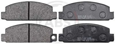 Комплект тормозных колодок, дисковый тормоз A.B.S. 36414 для MAZDA 929