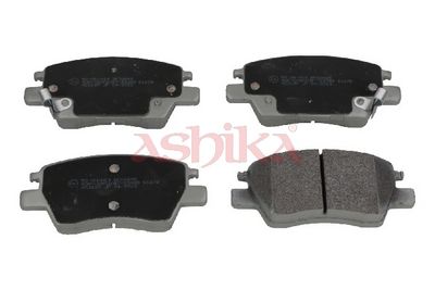 комплект спирачно феродо, дискови спирачки ASHIKA 50-0W-W19