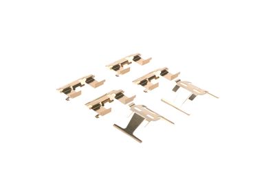 ZUBEHöRSATZ SCHEIBENBREMSBELAG BOSCH 1987474620 12