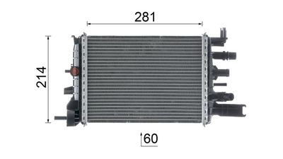 KüHLER MOTORKüHLUNG MAHLE CR2632000P 10