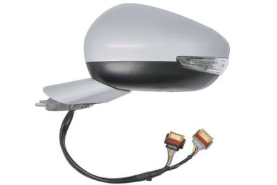 Zijspiegel Links (elektrisch/handmatig, in reliëf, met verwarming, assistent rijstrookverandering, under-coated, met geheugen, elektrisch opklapbaar, met indicator) past: PEUGEOT 508 I 09.14-12.18