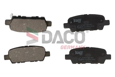 Комплект тормозных колодок, дисковый тормоз DACO Germany 322605 для INFINITI M45