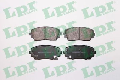Set placute frana LPR 05P1726
