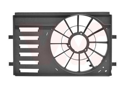 VAN WEZEL 5829758 Вентилятор системы охлаждения двигателя  для VW POLO V (6R1, 6C1) 1.4 (6R1)
