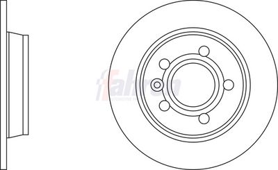 Fahren Brake Disc FBD6097