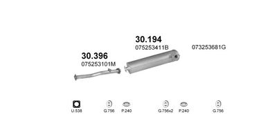 SISTEM DE ESAPAMENT POLMO POLMO01015