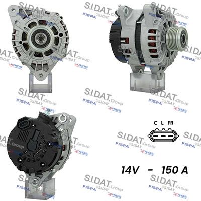 GENERATOR / ALTERNATOR SIDAT A12VA0362