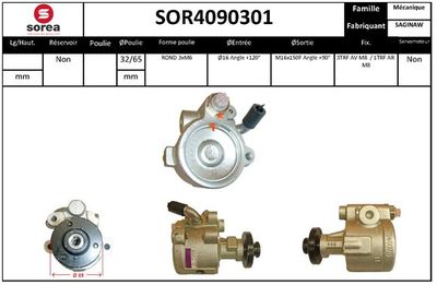 HYDRAULIKPUMPE LENKUNG SNRA SOR4090301