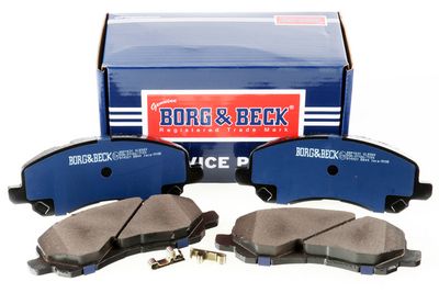 комплект спирачно феродо, дискови спирачки BORG & BECK BBP1831