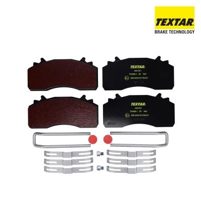 Remblokken set Achter/Voor Wabco MAXX 22L past: MERCEDES ACTROS MP4 / MP5, ANTOS, AROCS, ECONIC 2 471.943-OM936.974 07.11-