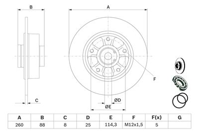 Brake Disc 0 986 479 575