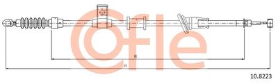 Тросик, cтояночный тормоз COFLE 92.10.8223 для VOLVO S40