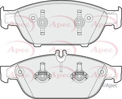 Brake Pad Set APEC PAD1951