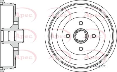 Brake Drum APEC DRM9517