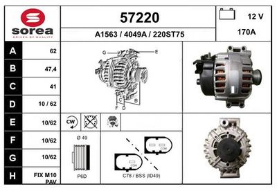 GENERATOR EAI 57220
