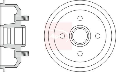 APEC Brake Drum DRM9123