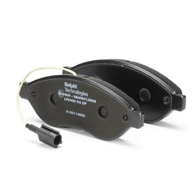 BREMSBELAGSATZ SCHEIBENBREMSE DELPHI LP2498 6
