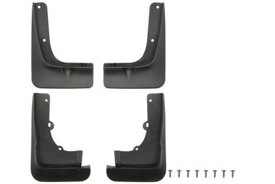 Spatlap Achter/Voor Links/Rechts (set 4 stuks.) past: MITSUBISHI OUTLANDER III 08.12-01.15