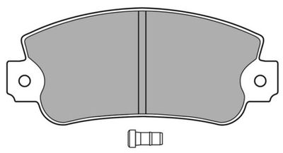 Комплект тормозных колодок, дисковый тормоз FREMAX FBP-0368 для FIAT 147