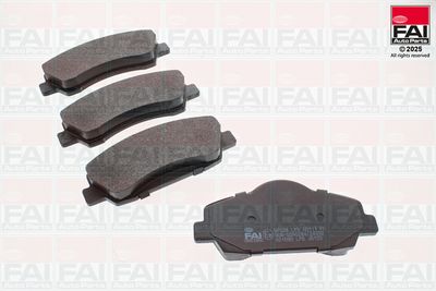 Zestaw klocków hamulcowych, hamulce tarczowe FAI AUTOPARTS BP538