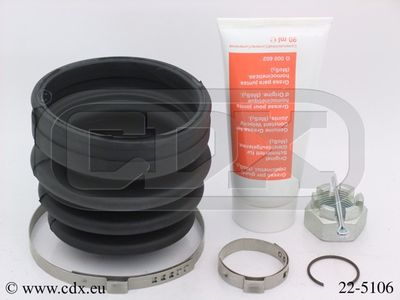 Комплект пыльника, приводной вал CDX 22-5106 для HYUNDAI TRAJET
