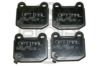Комплект тормозных колодок, дисковый тормоз OPTIMAL 12265 для MITSUBISHI CARISMA