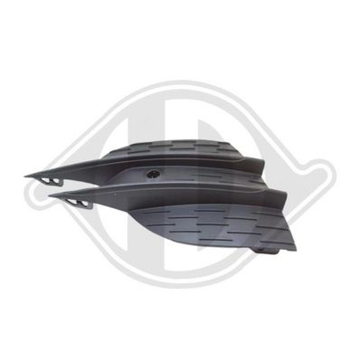 Ventilatiegrille, bumper