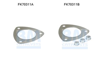 Монтажен комплект, изпускателна тръба BM Catalysts FK70311