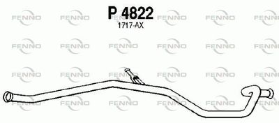 Rura wydechowa FENNO P4822