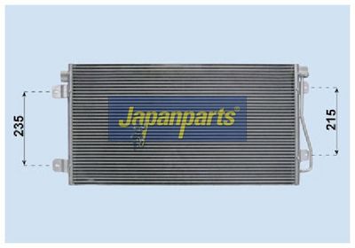 JAPANPARTS Конденсатор, кондиционер