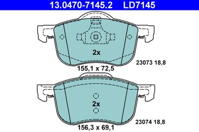 SET PLACUTE FRANA FRANA DISC