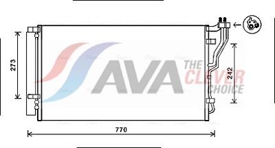 KONDENSATOR KLIMAANLAGE