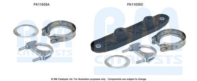 Монтажен комплект, филтър за прах/сажди BM Catalysts FK11035