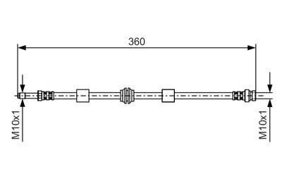 Brake Hose 1 987 476 713