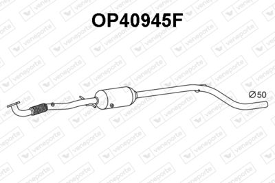 FILTRU FUNINGINE/PARTICULE SIST.DE ESAPAMENT VENEPORTE OP40945F