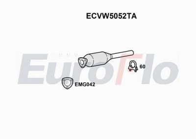 Katalizator EUROFLO 7M3131700AX