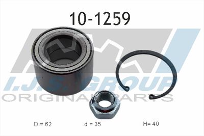 IJS GROUP 10-1259 Ступица  для OPEL (Опель)