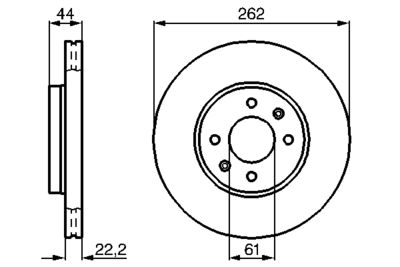 Brake Disc 0 986 478 598