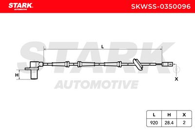 датчик, обороти на колелото STARK SKWSS-0350096