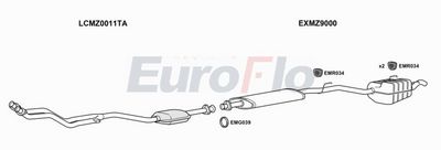 Układ wydechowy EUROFLO MZC20200302LHD