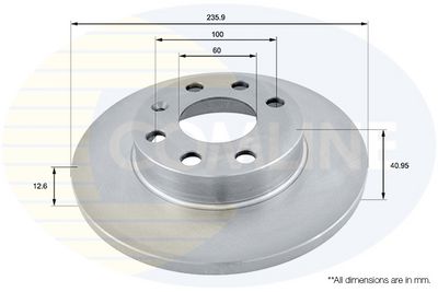 спирачен диск COMLINE ADC1101