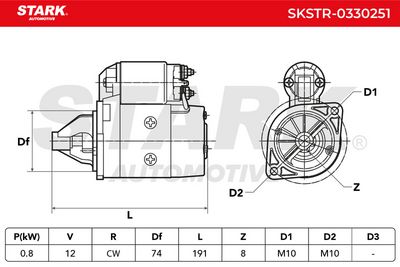 стартер STARK SKSTR-0330251