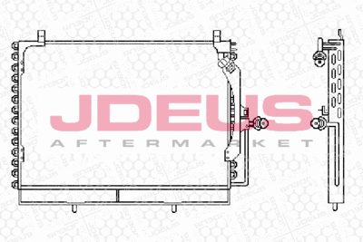KONDENSATOR KLIMAANLAGE JDEUS 717M04