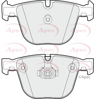 Brake Pad Set APEC PAD1732