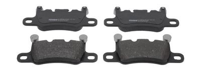 Remblokken set Achter , past: PORSCHE 911, 911 SPEEDSTER, 911 TARGA, BOXSTER SPYDER, CAYENNE, CAYMAN, PANAMERA, PANAMERA SPORT TURISMO 2.9-4.0H 12.11-